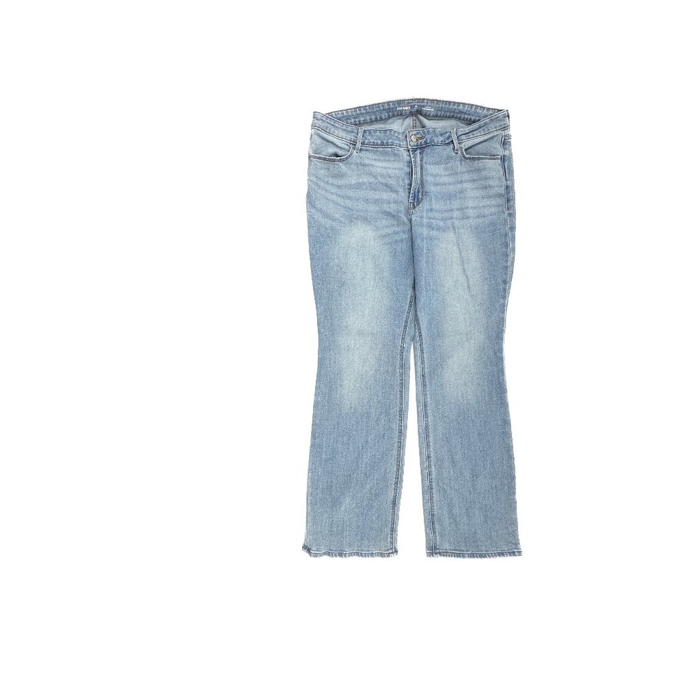 Old Navy Mid Rise Wow Bootcut Women's size‎ 14P Medium Blue Denim Jeans